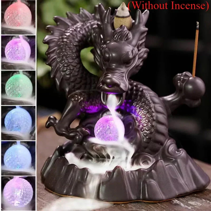 Brûleur d'Encens Dragon - Ambiance Zen Élevée