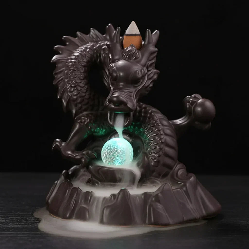 Brûleur d'Encens Dragon - Ambiance Zen Élevée