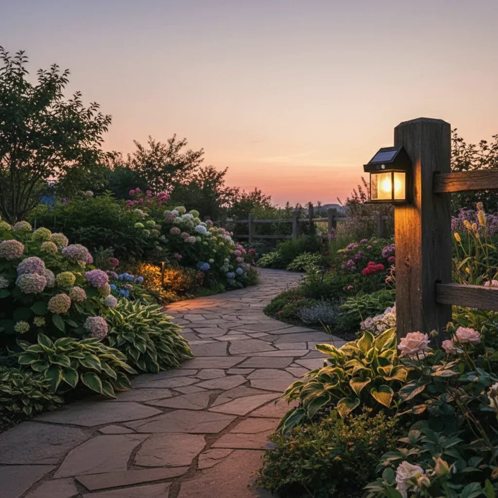 Lampe Solaire LED - Éclairez votre jardin!