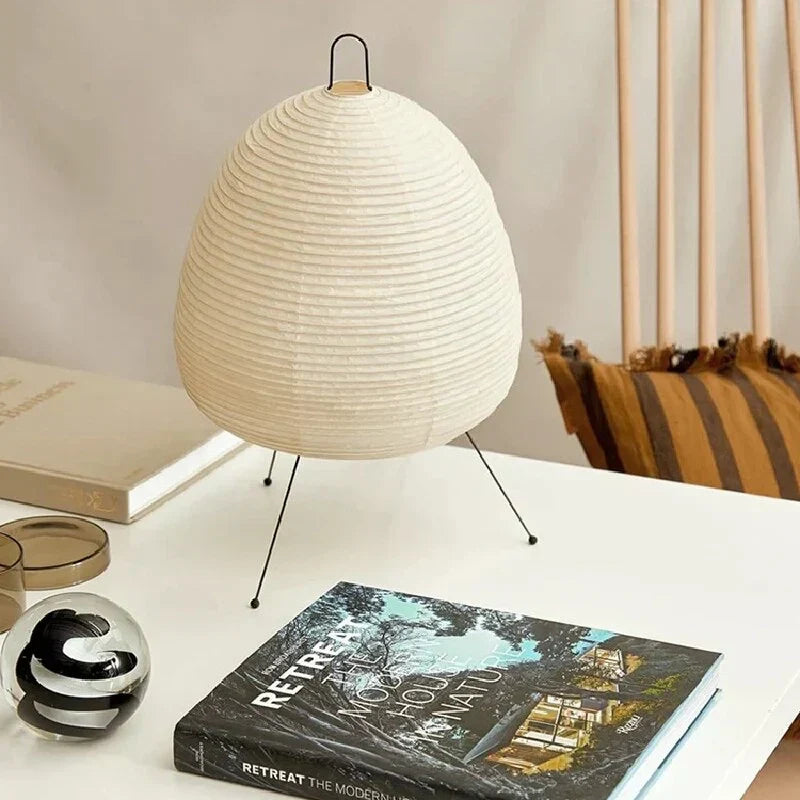 Lampe en Papier de Riz - Éclairez avec Élégance